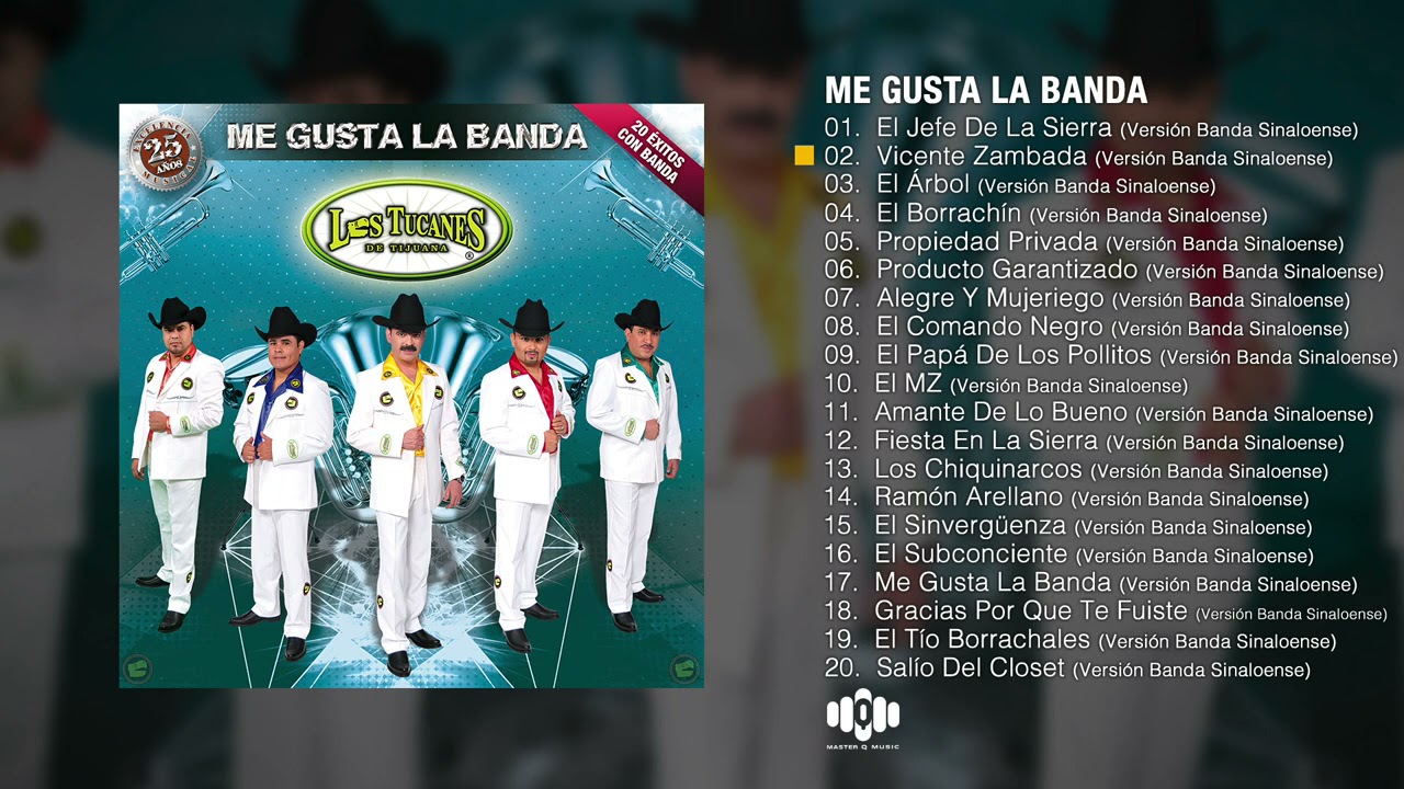 Los Tucanes De Tijuana - Me Gusta La Banda (Album Completo)