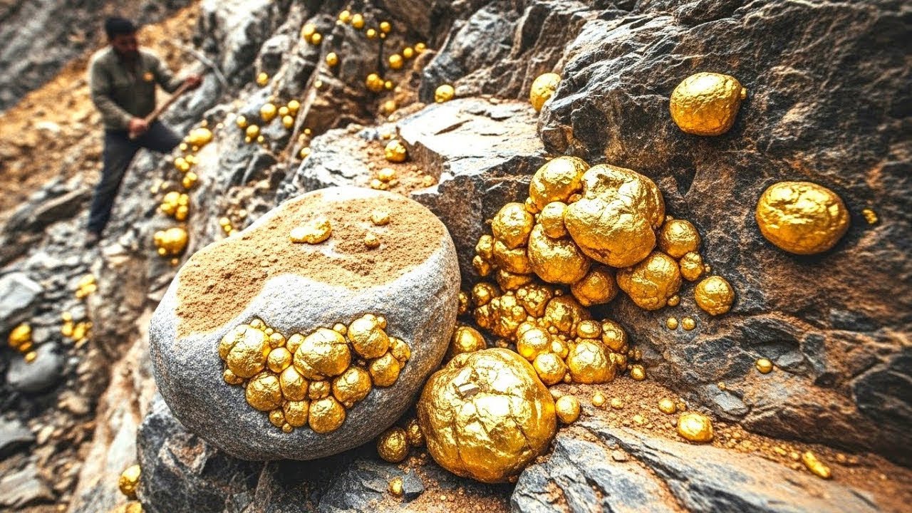 Treasure Hunt for BIG GOLD NUGGETS - Prospecting in the Wild - YouTube