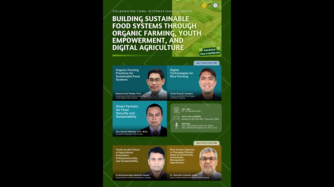 POLBANGTAN YOMA INTERNATIONAL WEBINAR