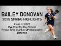 Bailey Donovan (Class of 2027) 2025 Spring Lacrosse Highlights