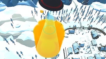 FLYUFO IO  ( Hole.io )  Map Control: 100.00% - Big Hole WORLD RECORD #10