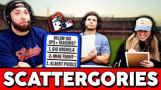 Naming MLB players with an OPS+ below 100 (Scattergories)