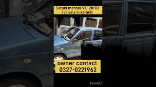 Suzuki mehran VX  201112 For sale in karachi Post Code: 1408202403