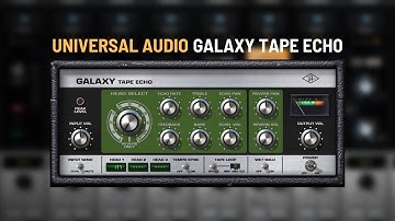 How To Use The Galaxy Tape Echo Plugin By Universal Audio | UAD
