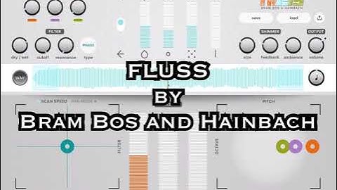 Fluss - Granular Playground Synthesizer by Bram Bos and Hainbach (Demo)