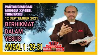 WISDOM IN JESUS ​​- PROVERBS 1:29-33