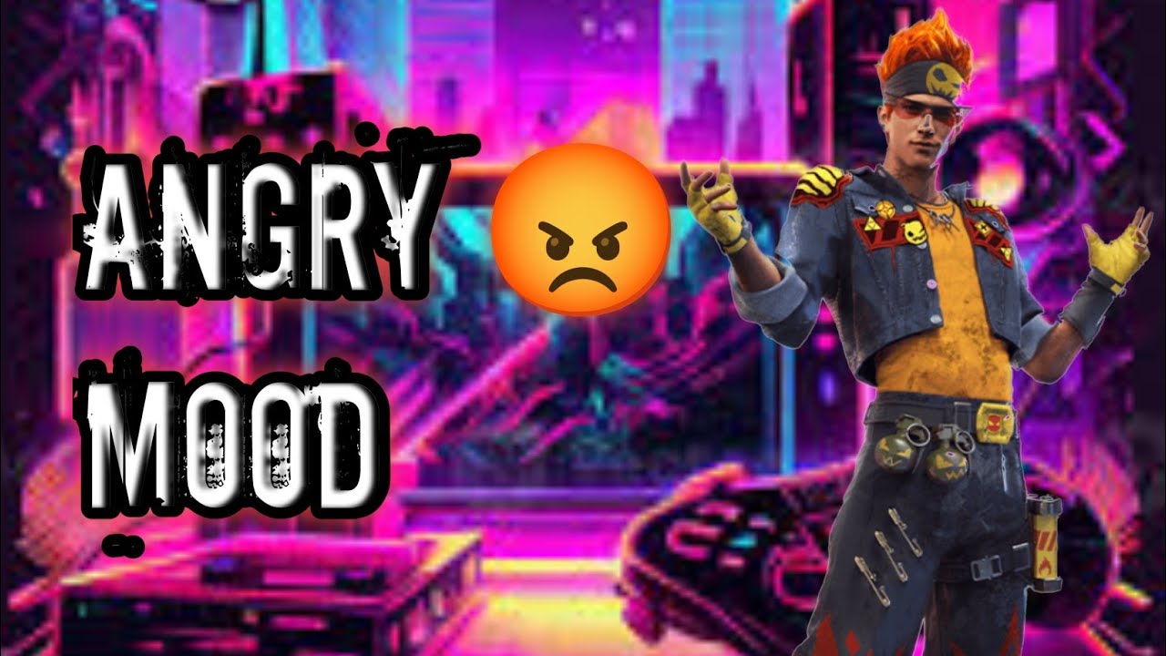 Angry mood On free fire playgame - YouTube