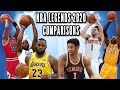 Current NBA Players Best Legend Comparisons