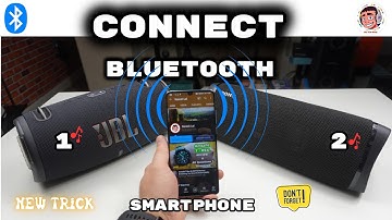 How To Connect Two Bluetooth Speakers/Headphones To Smartphone | 2Bluetooth1 Mobile Se Connect Karen