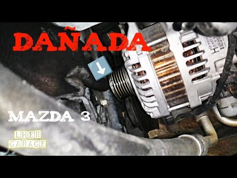 ALTERNADOR Y BANDA DE ACCESORIOS MAZDA 3 2.5 2018 || LUIS HER - YouTube