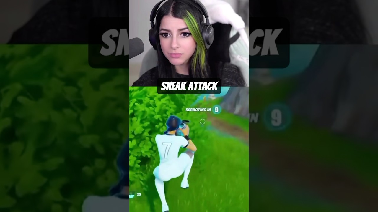 bro came out of nowhere 😳 #gamer #fortnite #reaction #gaming