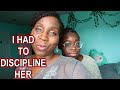I had to discipline my teen  life in houston as a nigerian  dnvlogslife