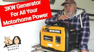 More Motorhome Upgrades But No Electric -  Maxpeedingrods MRX3500 Power Generator To The Rescue