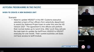 ASYCUDA WanTok Webinar 21 May 2025