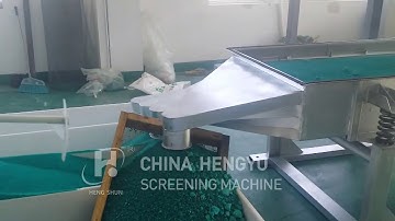 Large Capacity Powder Automatic Linear Vibrating Screen linear vibrating screen