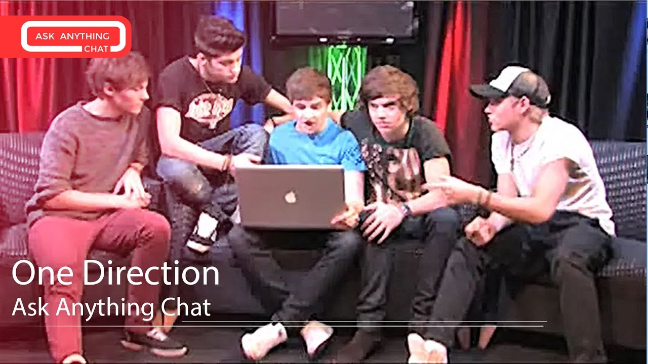 One Direction Answering Fan Questions On Ask Anything Chat w/ Romeo, SNOL ​​​
 - AskAnythingChat