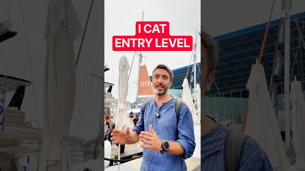 ⁣Tre catamarani entry level da 11 a 14 metri #short