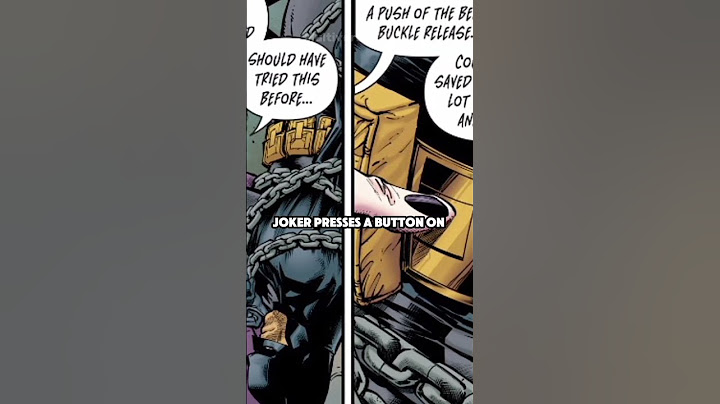 The Joker Captures Batman