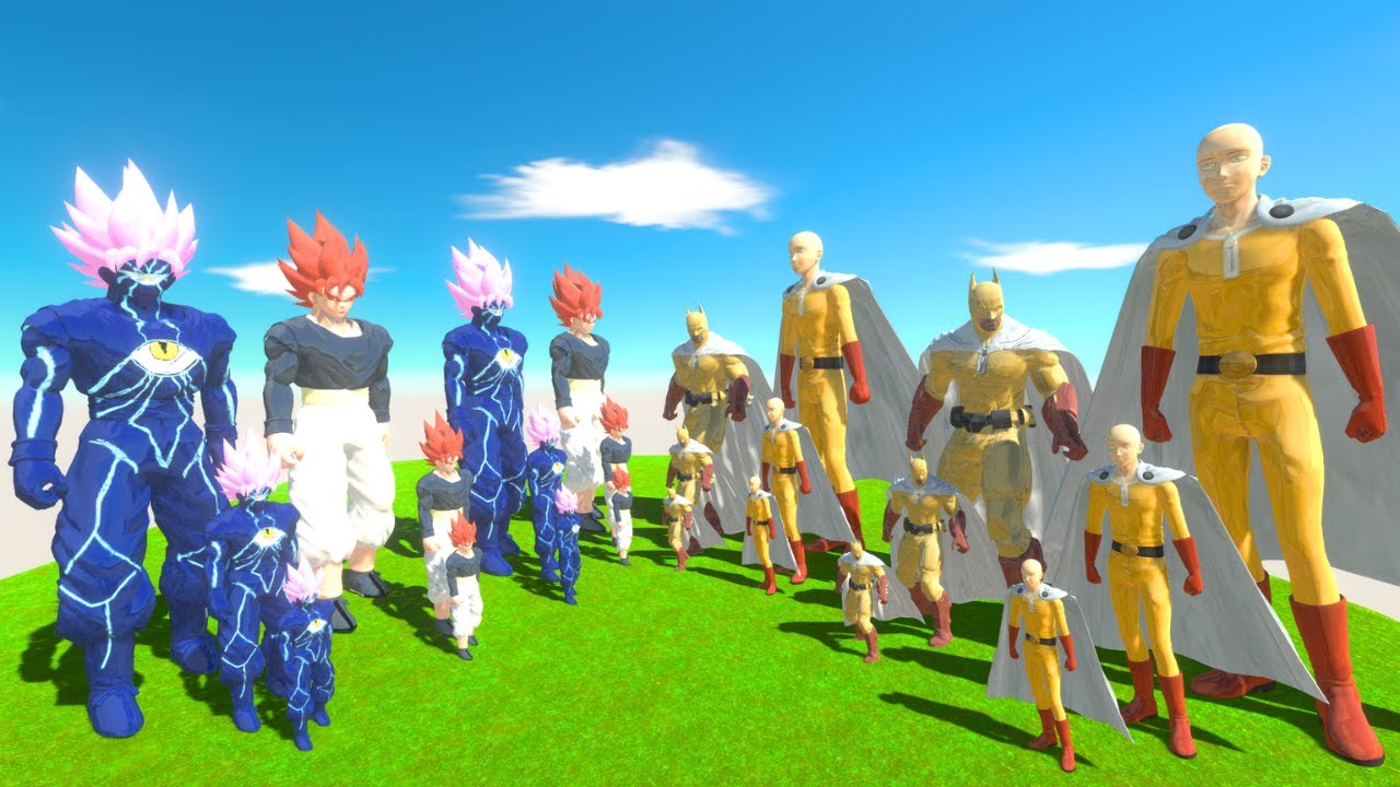 Saitama Final Battle Garou + Boros vs Saitama + Batman Saitama