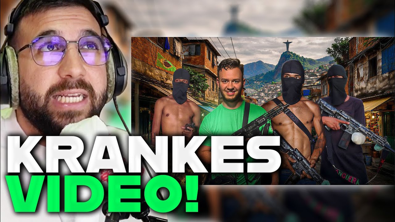 DAS GEFÄHRLICHSTE LAND DER WELT?! 😳😨 MertAbi reagiert auf Lucky L 24h in Rio‘s Favelas 🔥 