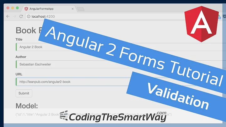 Angular 2 Forms Tutorial - Validation
