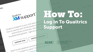 How To Log In To Qualtrics Support