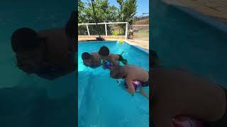 Desafio Na Piscina Com Lelo, Quinhas E Gael Do Mel Ça