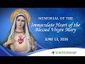 Memorial of The Immaculate Heart of the Blessed Virgin Mary