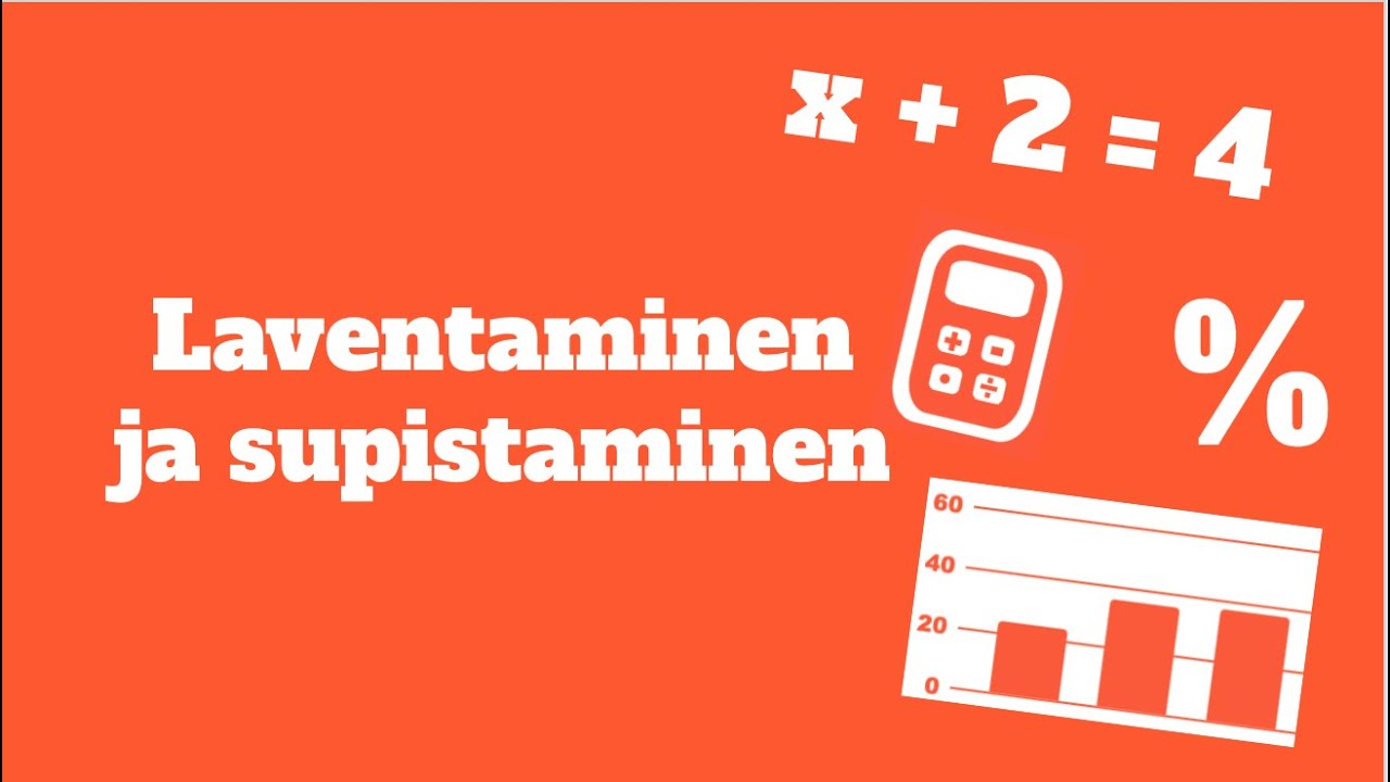 Laventaminen ja supistaminen