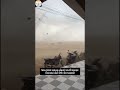 Strong winds in Jamnagar toppled a power pole; blast caused panic and power outage.