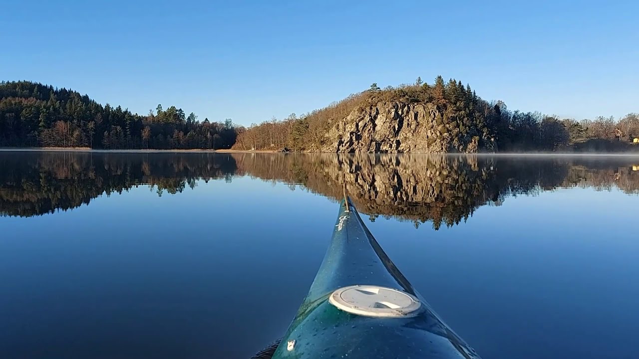Med kajak i stillhet.  2020-11-27