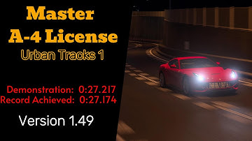 GT7 | Master A-4 License Beating the Demonstration