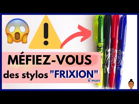 Vidéo: Quel est le meilleur stylo effaçable ?