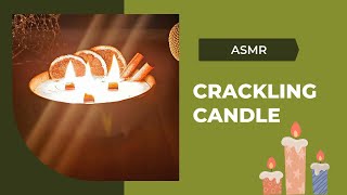 ASMR Crackling Candle #asmr #short #trending #shorts #subscribe #keşfet #reels #like #video #art
