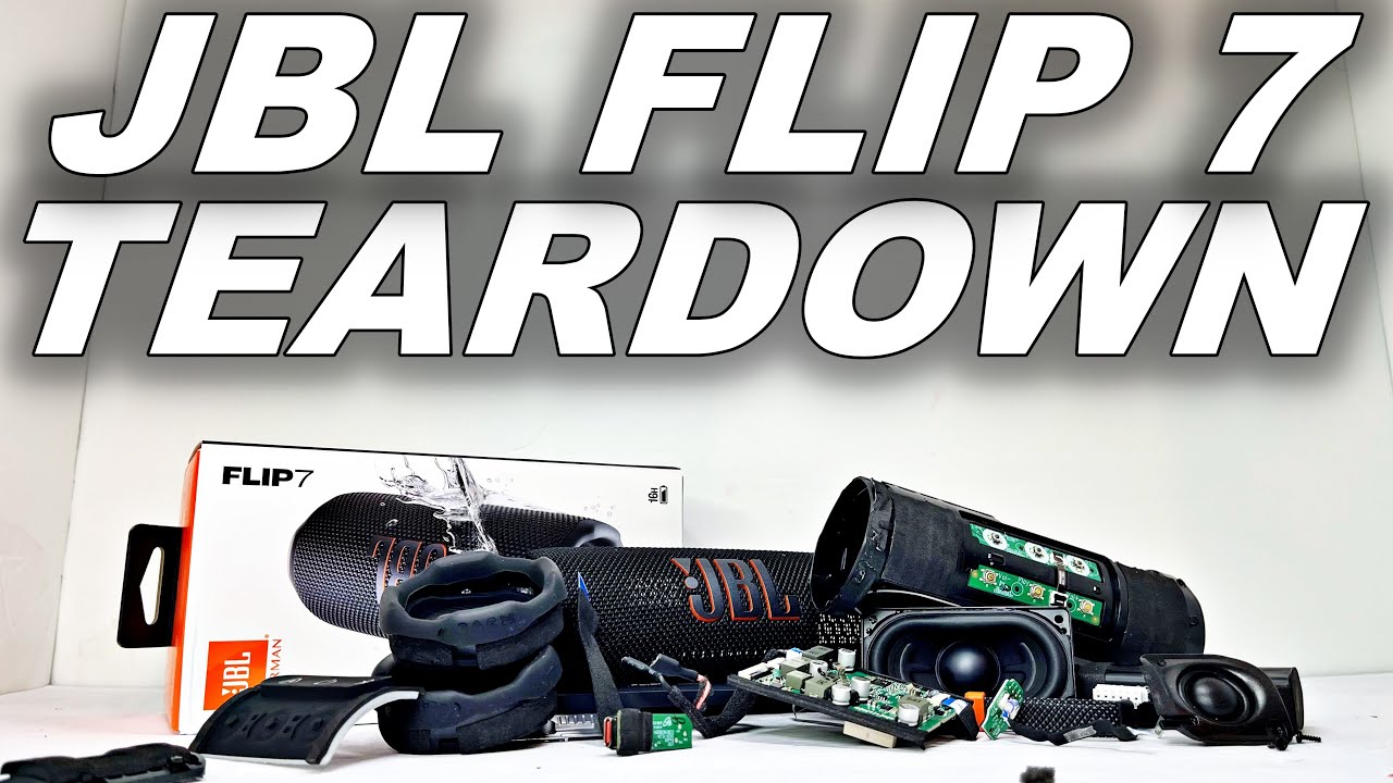 JBL Flip 7 Teardown – Inside One of JBL's Best-Selling Bluetooth