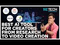 Best ai tools for creators from research to creation  tech 101  ht tech