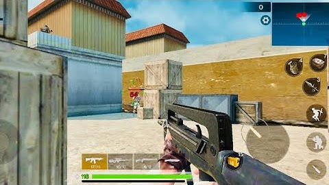 FPS Commando Game Shooting Gun Strike - Banduk Wala Game - Android Gameplay AKScar2.0