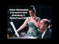 Galina Vishnevskaya: Songs of Mikhail Glinka