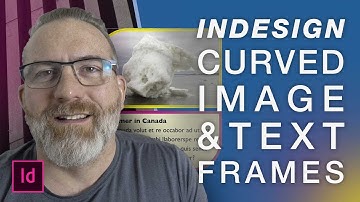Create Curved Box Design with Image & Text in Adobe InDesign - Tutorial