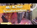 VLOGMAS | 4B/4C HAIR TRANSFORMATION | BIG CHOP | Itsagoldenlifestyle