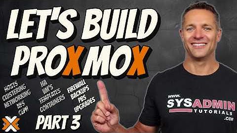 Mastering Proxmox: How to Install Setup and Configure - Part 3
