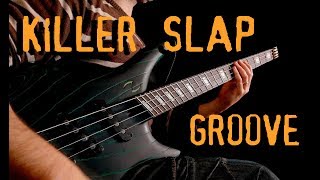 SLAP BASS LESSON - 2 Riffs beginner/intermediate chords