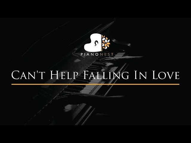 Can't Help Falling In Love - Piano Karaoke / Sing Along Cover with Lyrics class=