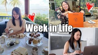 WEEK IN MY LIFE | High tea, Hermès Unboxing, cooking etc!