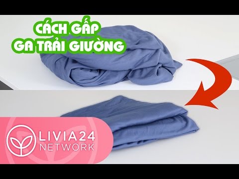 Video Cách gấp ga trải giường nhanh gọn và đẹp nhất |... - youtube