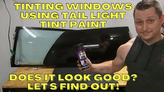 TINTING WINDOWS WITH SPRAY TINT? BUT DOES IT LOOK GOOD? |CLICK TO FIND OUT screenshot 5