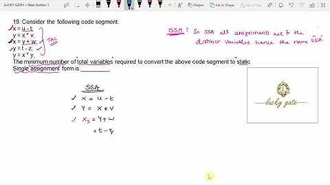 50. GATE-2016 Compiler Design Question and it;s Detailed Solution...