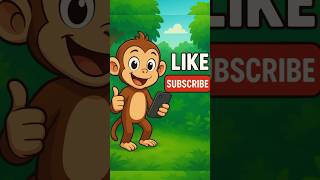 🐒 बंदर ने भी SUBSCRIBE किया! | Funny 3D Animation | Deepti Son Shorts. #cartoon #viral #hindi