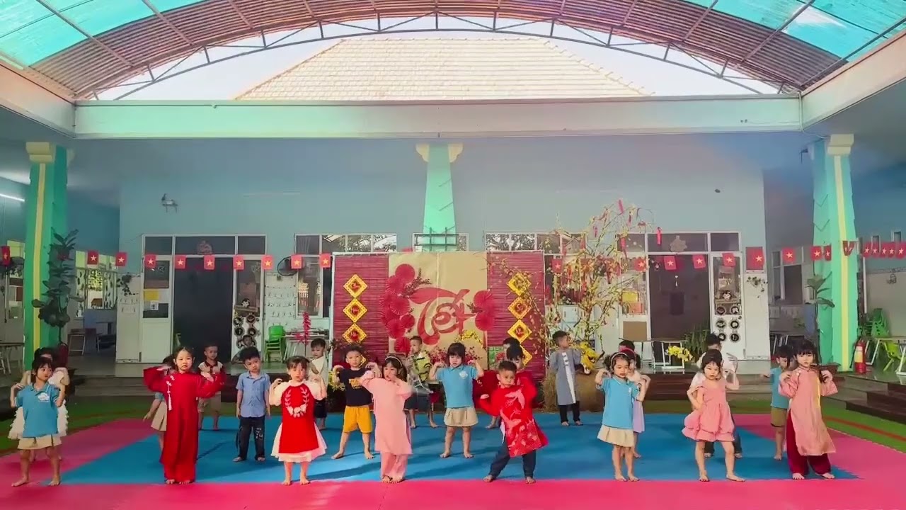 CHỒI 2   MẸ MANG XUÂN VỀ MN BẦU TRỜI XANH