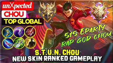 CHOU S T U N BEST BUILD IN EARLY GAME 2024